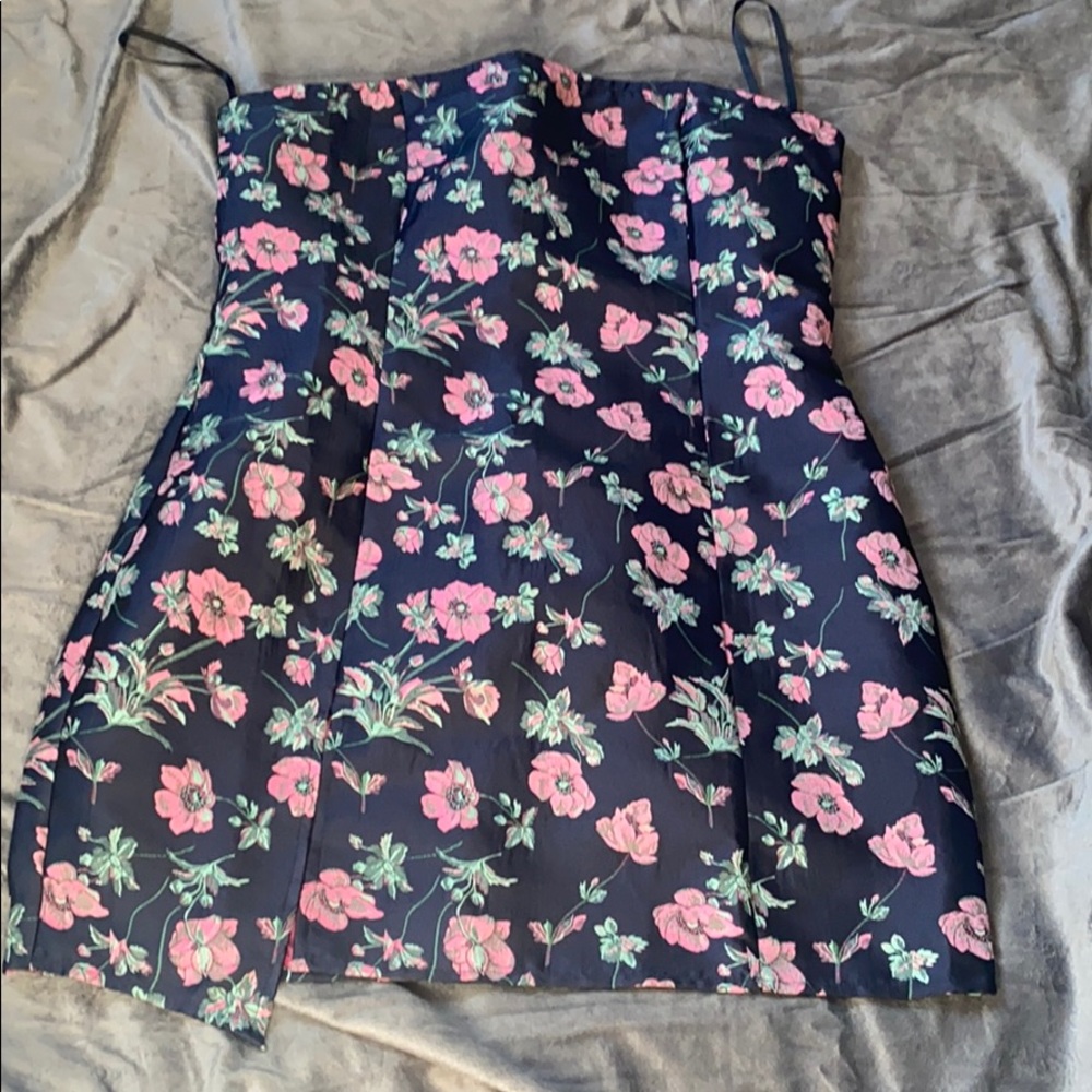 Strapless Revolve about me dress